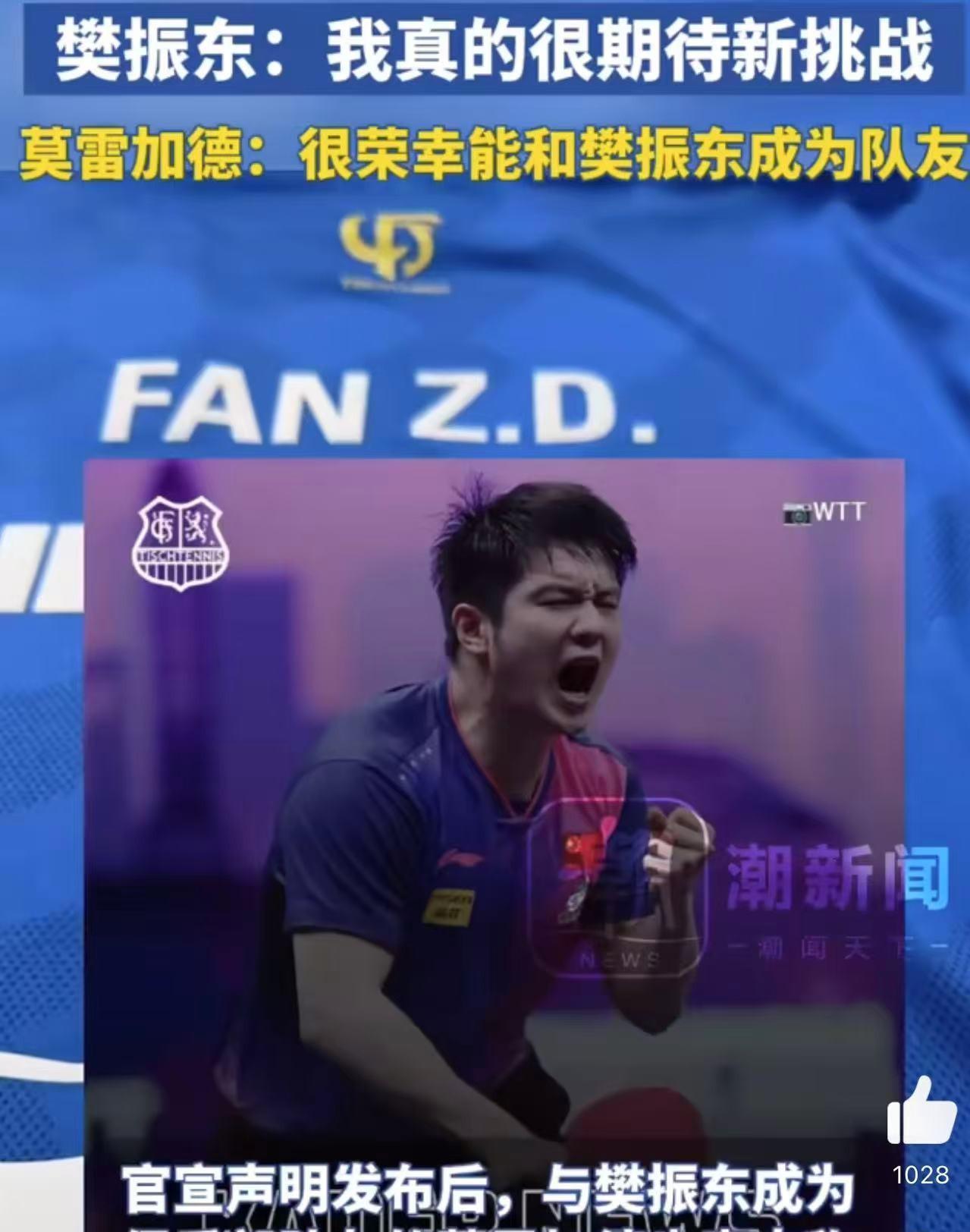 九游娱乐官方-包含德国乒乓球队血洗法国乒乓球队，樊振东统治全场的词条